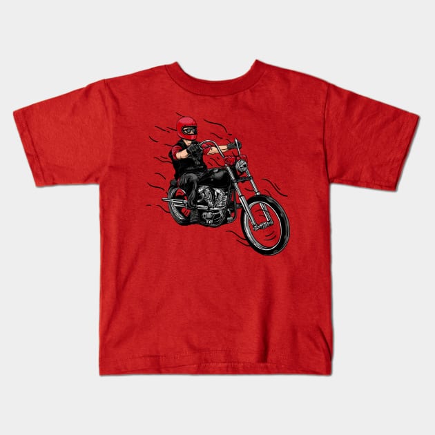 classic low rider retro Kids T-Shirt by JUMATKLIWON